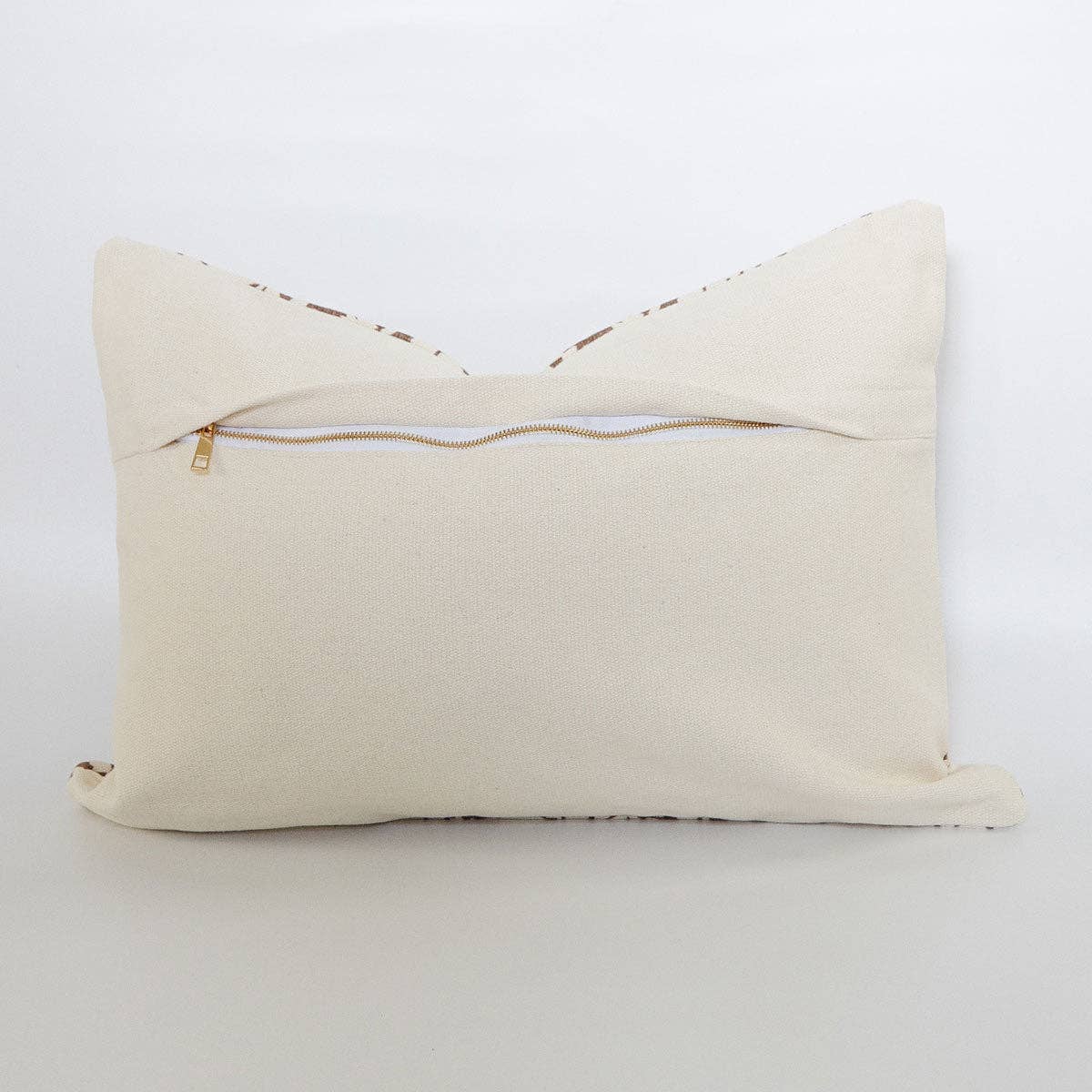 Florence Cotton Pillow in Olive Green
