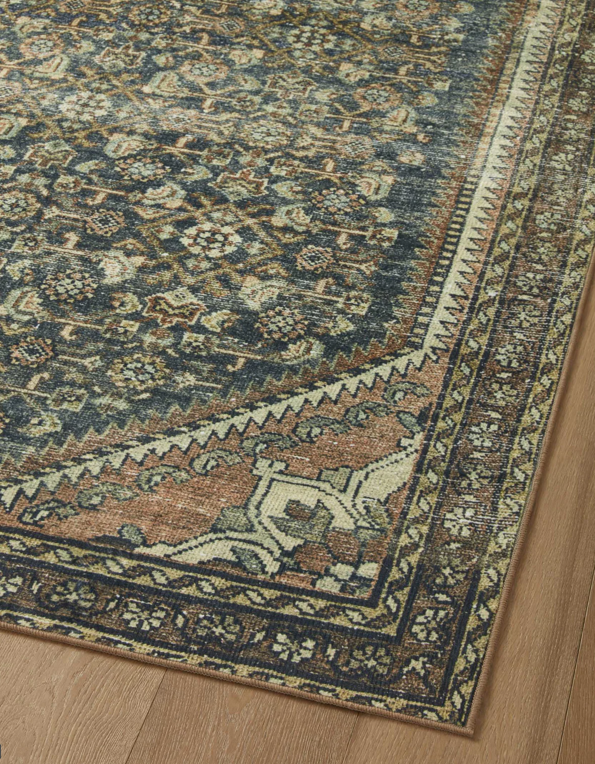 Banks Rug - Denim / Clay