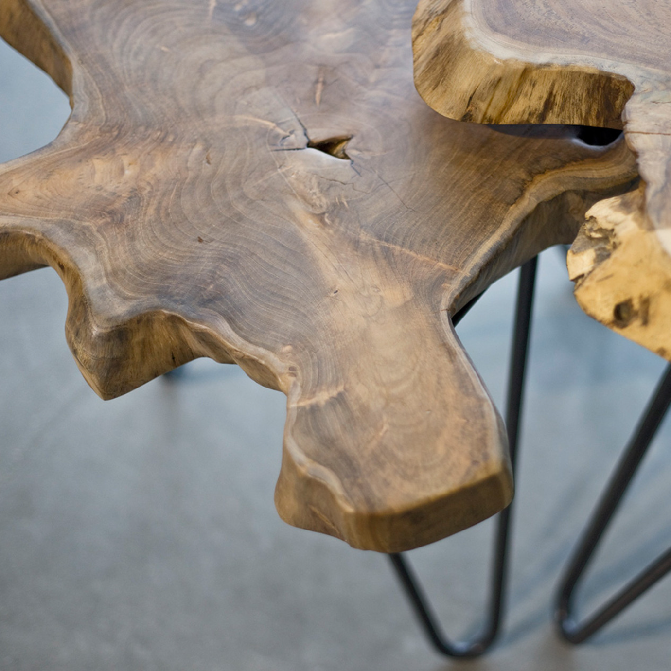 Natura Hairpin Nesting Side Table