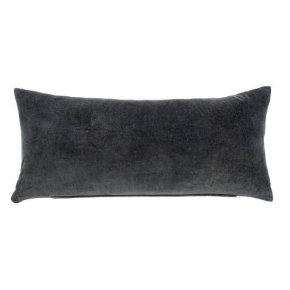 Vera Velvet Pillow Graphite