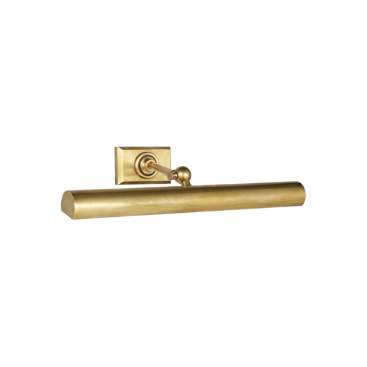 Cabinet Maker's Picture Light - Hand-Rubbed Antique Brass