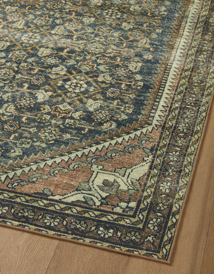 Banks Rug - Denim / Clay