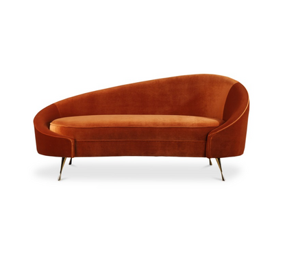 Abigail Retro Chaise