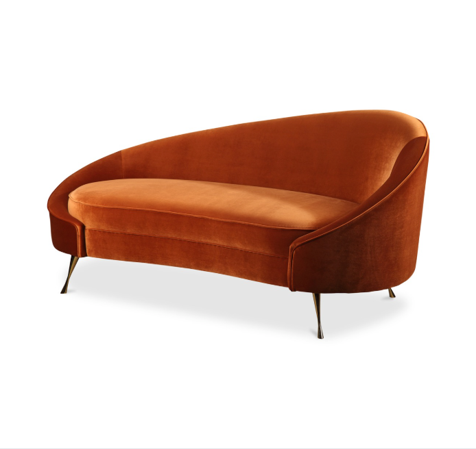 Abigail Retro Chaise